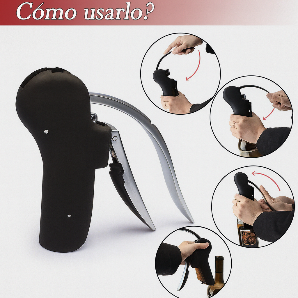 Set para Vino de 6 accesorios