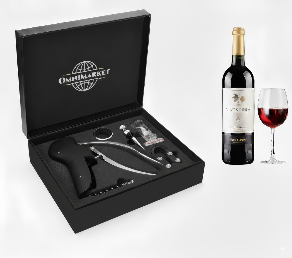 Set para Vino de 6 accesorios